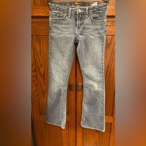 Levi's Kids Girl’s Adjustable Waist Blue Boot Cut Jeans Size 12R